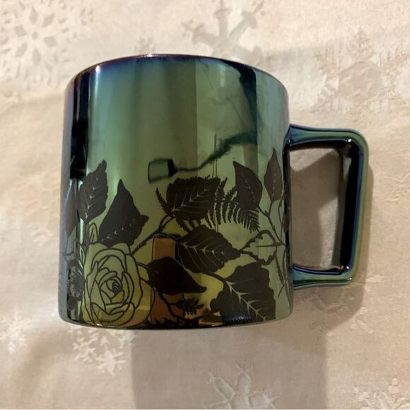 NWOT Starbucks Iridescent Coffee Mug Cup 14oz Many Color Hues - Picture 1 of 7